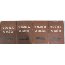 Lev Nikolajevič Tolstoj - Vojna a mír - čtyři díly