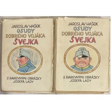 Jaroslav Hašek - Osudy dobrého vojáka Švejka 1. a 2. díl, 3. a 4. díl