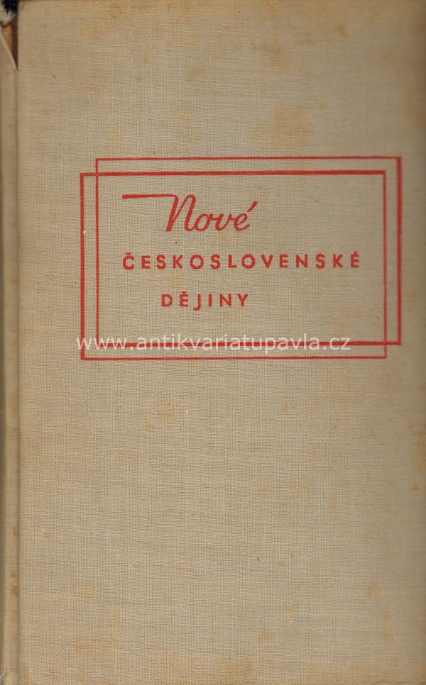 Dr. Ladislav Hosák - Nové Československé dějiny